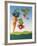 Amusing Carrot and Radish Figures-Ulrich Kerth-Framed Photographic Print