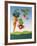 Amusing Carrot and Radish Figures-Ulrich Kerth-Framed Photographic Print