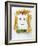 Amusing Face Made from Pasta-Ulrike Koeb-Framed Photographic Print