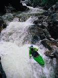 Kayaker Negotiates a Turn-Amy And Chuck Wiley/wales-Photographic Print
