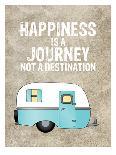 Camper Happiness Is Journey-Amy Brinkman-Art Print