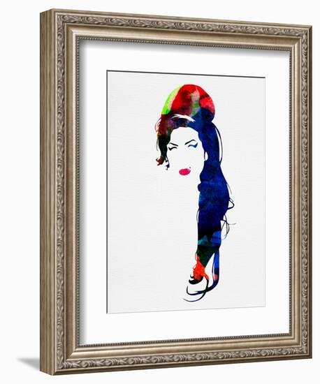 Amy Watercolor-Lora Feldman-Framed Art Print