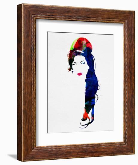 Amy Watercolor-Lora Feldman-Framed Art Print