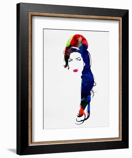 Amy Watercolor-Lora Feldman-Framed Art Print