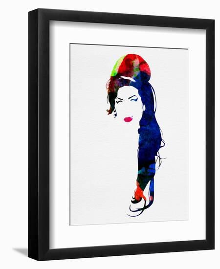 Amy Watercolor-Lora Feldman-Framed Art Print