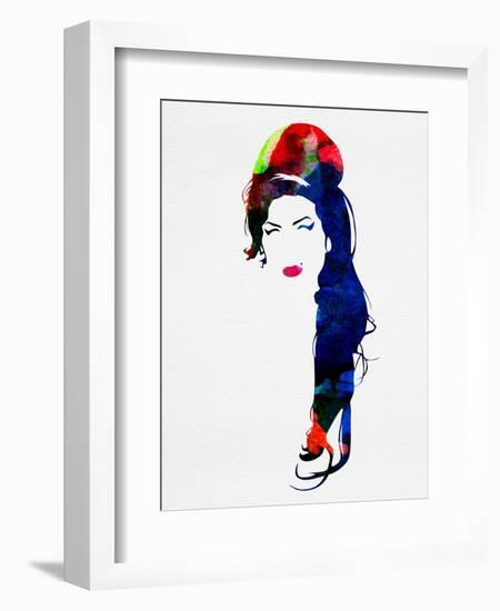 Amy Watercolor-Lora Feldman-Framed Art Print