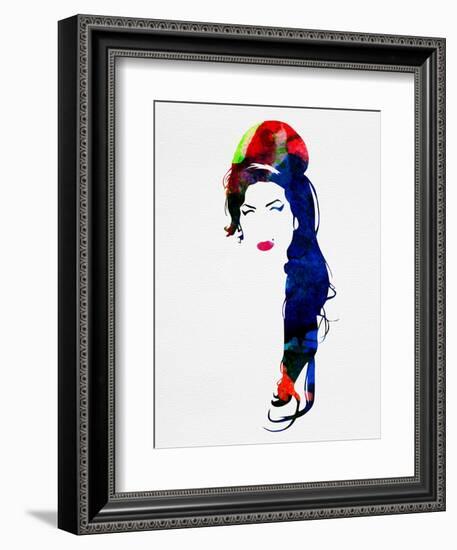 Amy Watercolor-Lora Feldman-Framed Art Print