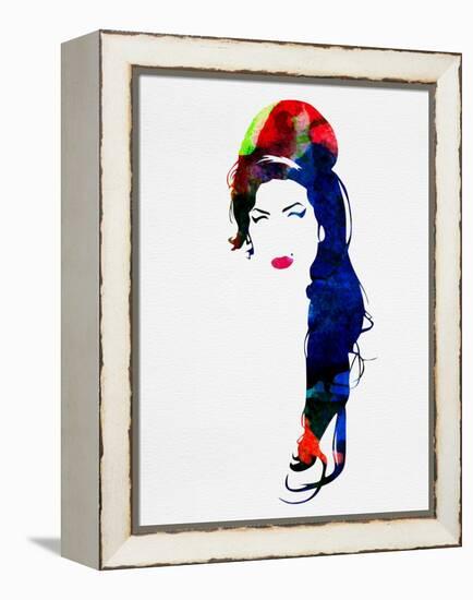 Amy Watercolor-Lora Feldman-Framed Stretched Canvas