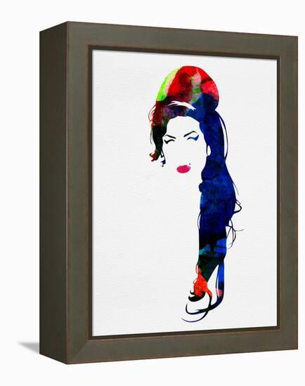 Amy Watercolor-Lora Feldman-Framed Stretched Canvas