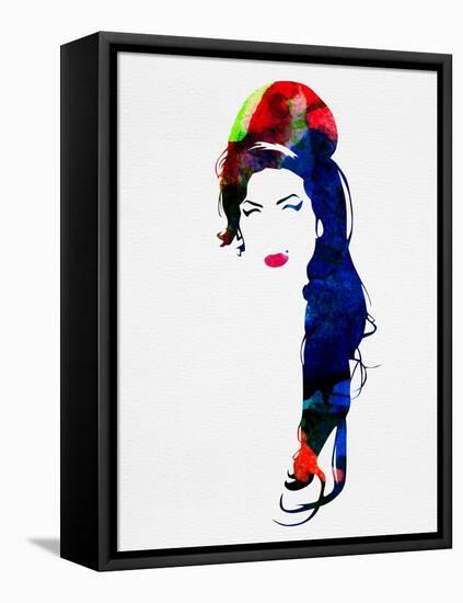 Amy Watercolor-Lora Feldman-Framed Stretched Canvas