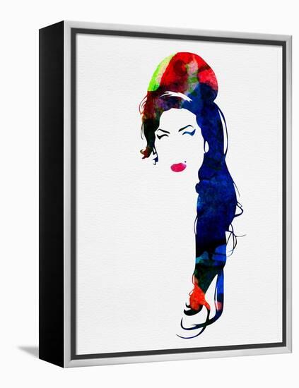 Amy Watercolor-Lora Feldman-Framed Stretched Canvas