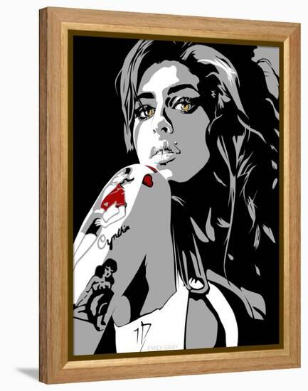 Amy Winehouse-Emily Gray-Framed Premier Image Canvas