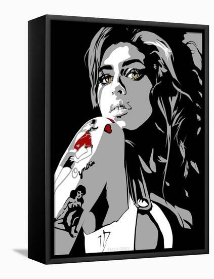 Amy Winehouse-Emily Gray-Framed Premier Image Canvas