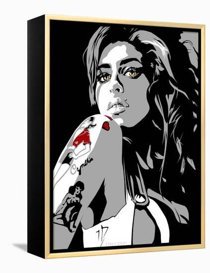 Amy Winehouse-Emily Gray-Framed Premier Image Canvas