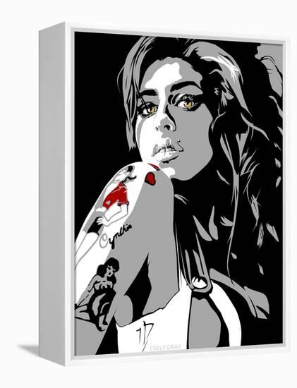 Amy Winehouse-Emily Gray-Framed Premier Image Canvas