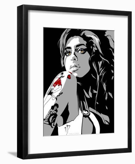 Amy Winehouse-Emily Gray-Framed Premium Giclee Print