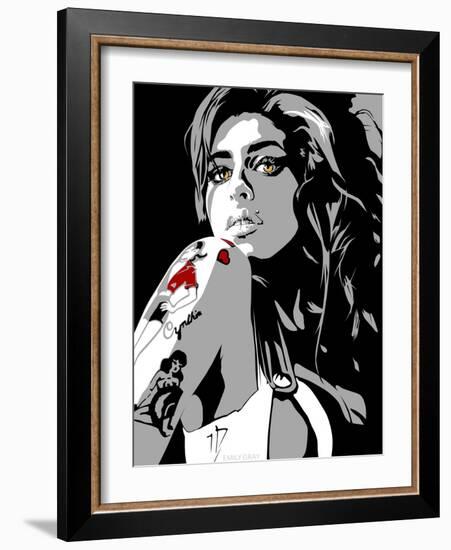 Amy Winehouse-Emily Gray-Framed Premium Giclee Print