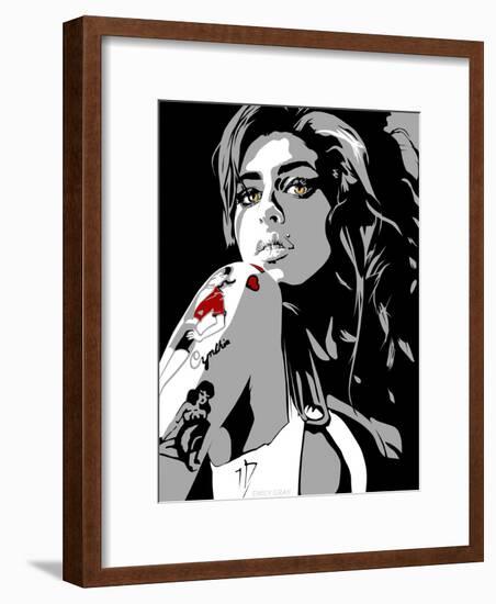 Amy Winehouse-Emily Gray-Framed Giclee Print