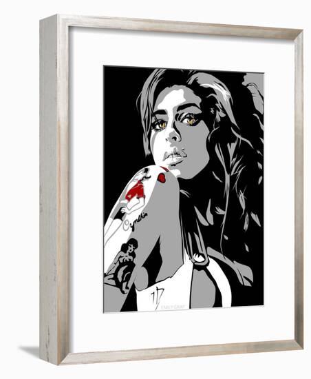 Amy Winehouse-Emily Gray-Framed Giclee Print