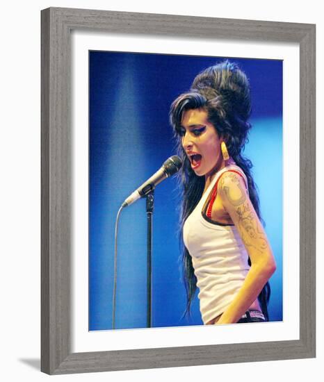 Amy Winehouse-null-Framed Photo