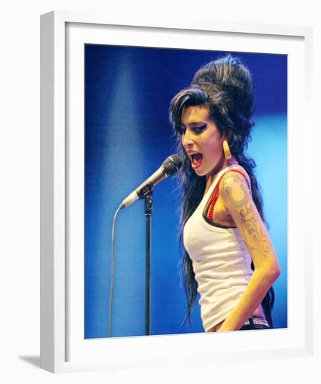 Amy Winehouse--Framed Photo