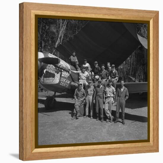 An 88th Flight Squadron Crew on the Ledo Road, Burma, 1944-Bernard Hoffman-Framed Premier Image Canvas