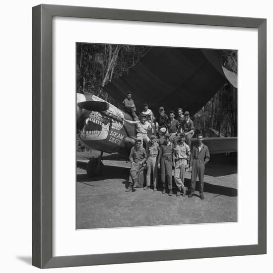 An 88th Flight Squadron Crew on the Ledo Road, Burma, 1944-Bernard Hoffman-Framed Photographic Print