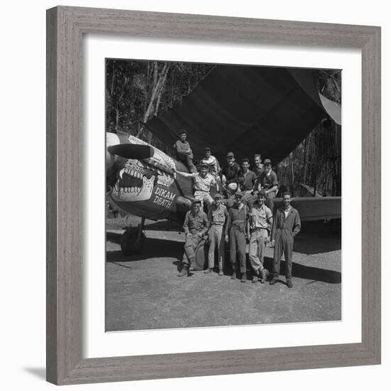 An 88th Flight Squadron Crew on the Ledo Road, Burma, 1944-Bernard Hoffman-Framed Photographic Print