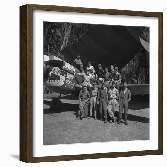 An 88th Flight Squadron Crew on the Ledo Road, Burma, 1944-Bernard Hoffman-Framed Photographic Print