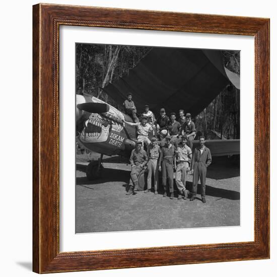 An 88th Flight Squadron Crew on the Ledo Road, Burma, 1944-Bernard Hoffman-Framed Photographic Print