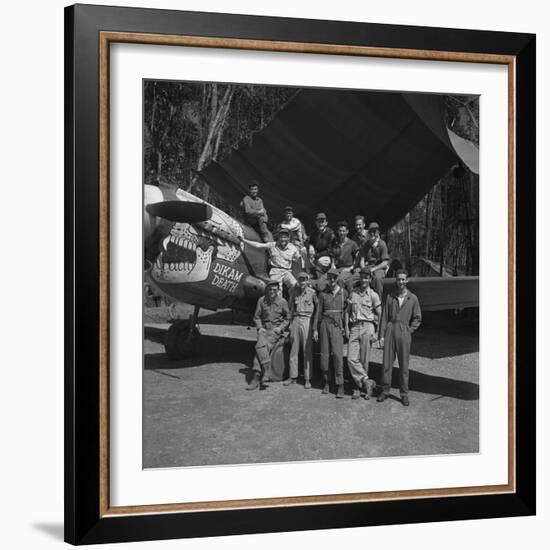 An 88th Flight Squadron Crew on the Ledo Road, Burma, 1944-Bernard Hoffman-Framed Photographic Print