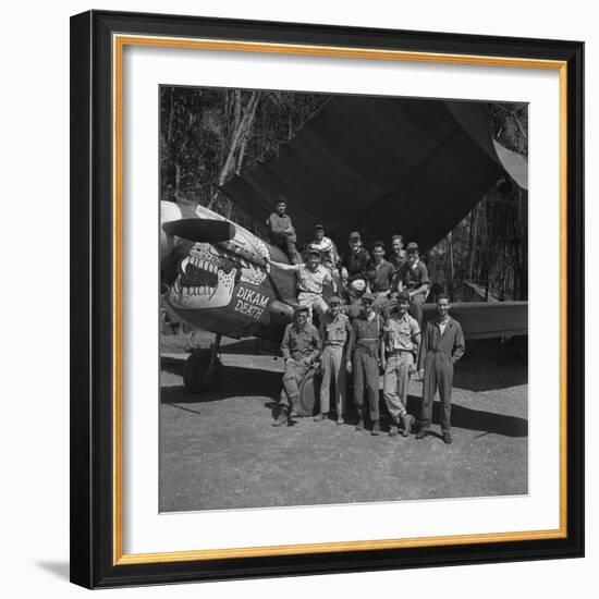 An 88th Flight Squadron Crew on the Ledo Road, Burma, 1944-Bernard Hoffman-Framed Photographic Print