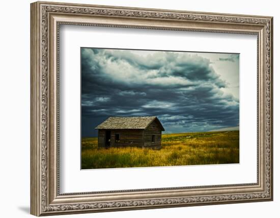 An Abandoned Building in Pawnee National Grasslands Near Fort Collins, Colorado-Brad Beck-Framed Photographic Print