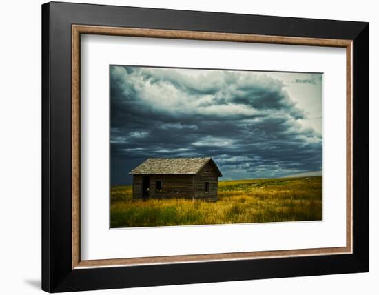 An Abandoned Building in Pawnee National Grasslands Near Fort Collins, Colorado-Brad Beck-Framed Photographic Print