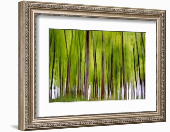 An Abstract Created by Intentional Camera Movement-John Lunt-Framed Photographic Print