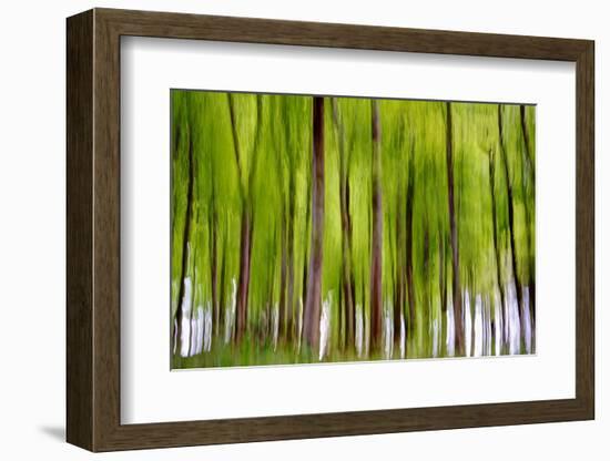 An Abstract Created by Intentional Camera Movement-John Lunt-Framed Photographic Print