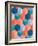 An Abstract Geometric Vector Background with Blocks-Mike Taylor-Framed Art Print