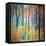 An Abstract Multicolorl Montage from the Forest, Photographic Layer Work-Alaya Gadeh-Framed Premier Image Canvas