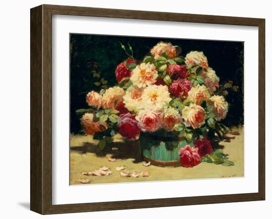 An Abundance of Roses-Abbott Fuller Graves-Framed Giclee Print