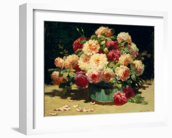 An Abundance of Roses-Abbott Fuller Graves-Framed Giclee Print