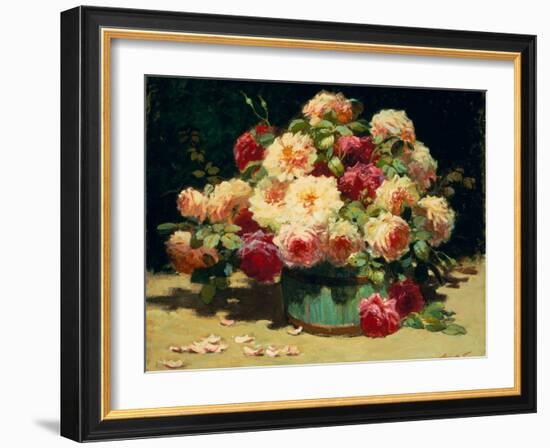 An Abundance of Roses-Abbott Fuller Graves-Framed Giclee Print