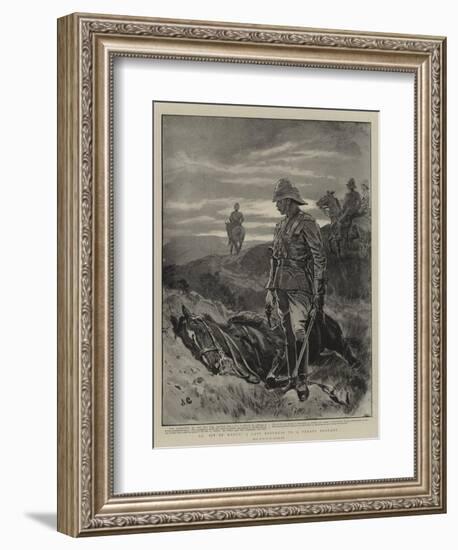 An Act of Mercy, a Last Kindness to a Trusty Servant-John Charlton-Framed Premium Giclee Print