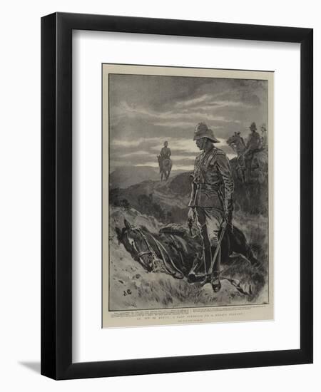 An Act of Mercy, a Last Kindness to a Trusty Servant-John Charlton-Framed Premium Giclee Print