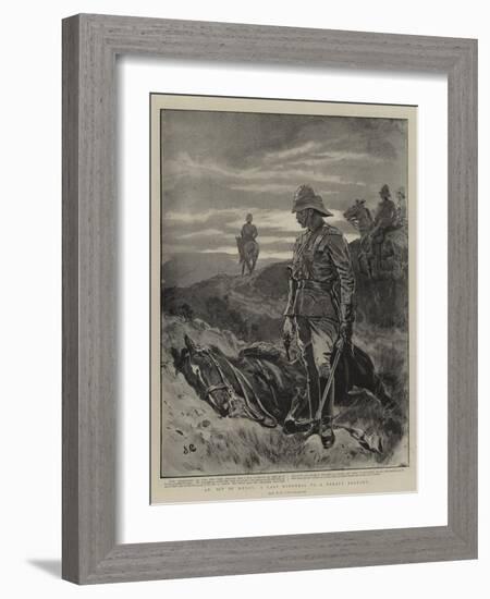 An Act of Mercy, a Last Kindness to a Trusty Servant-John Charlton-Framed Giclee Print