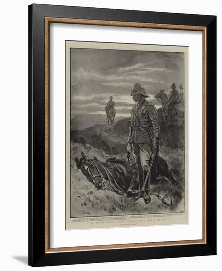 An Act of Mercy, a Last Kindness to a Trusty Servant-John Charlton-Framed Giclee Print