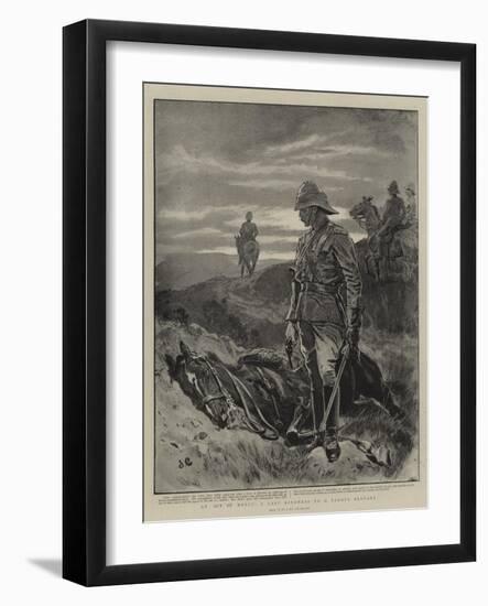 An Act of Mercy, a Last Kindness to a Trusty Servant-John Charlton-Framed Giclee Print