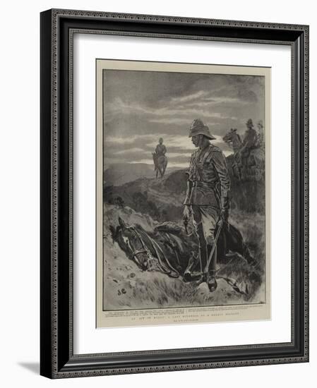 An Act of Mercy, a Last Kindness to a Trusty Servant-John Charlton-Framed Giclee Print