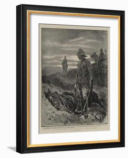 An Act of Mercy, a Last Kindness to a Trusty Servant-John Charlton-Framed Giclee Print