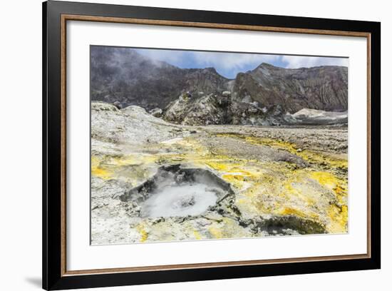 An Active Andesite Stratovolcano-Michael Nolan-Framed Photographic Print