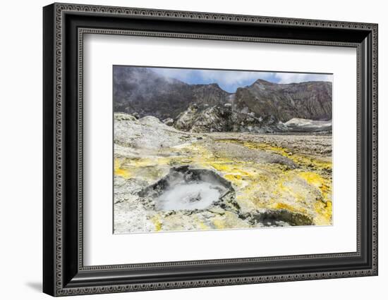 An Active Andesite Stratovolcano-Michael Nolan-Framed Photographic Print